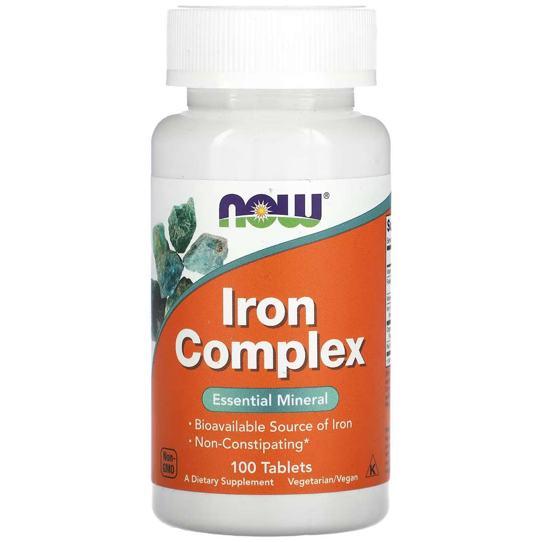 NOW IRON COMPLEX 100 tabs