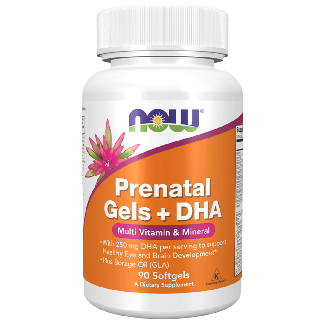 NOW PRE-NATAL MULTI DHA 90 რბილი გელებით
