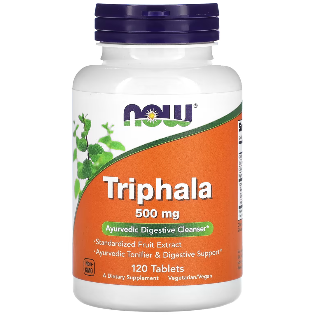 NOW TRIPHALA 500MG 120 TABS