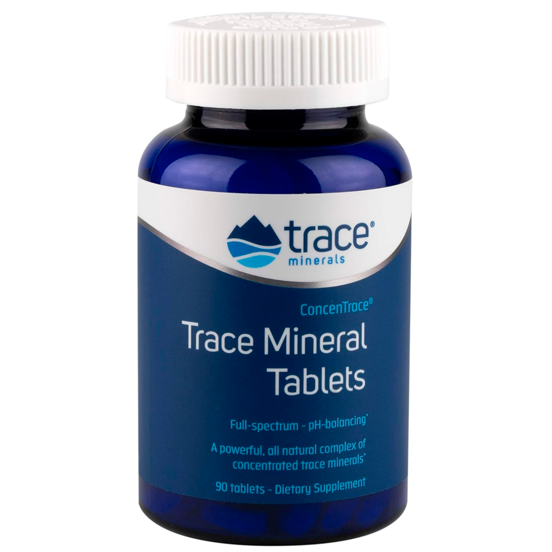 TRACE Minerals ConcenTrace® (კვალი მინერალური ტაბლეტები) 90 ჩანართი