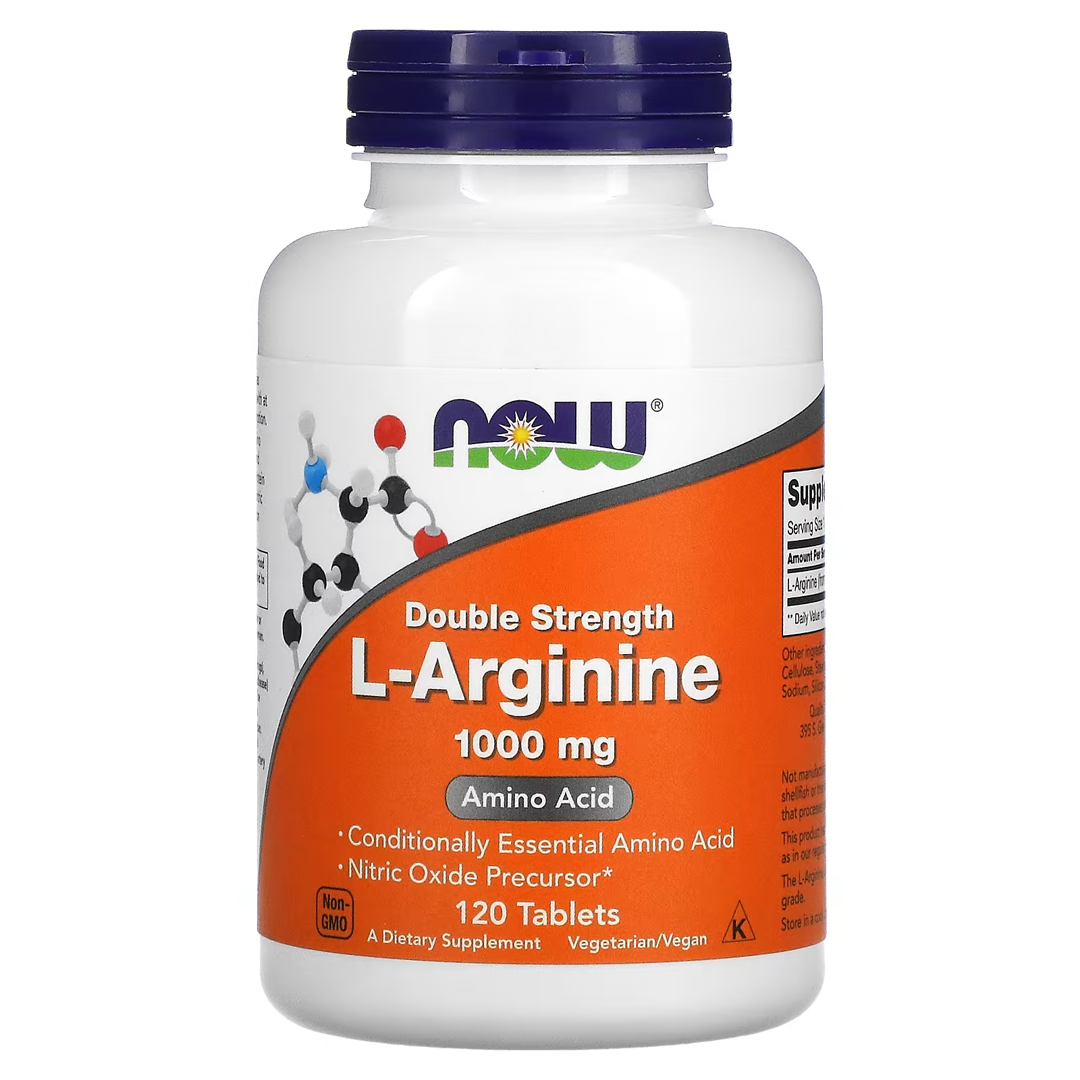 NOW ARGININE 1000 მგ 120 TABS