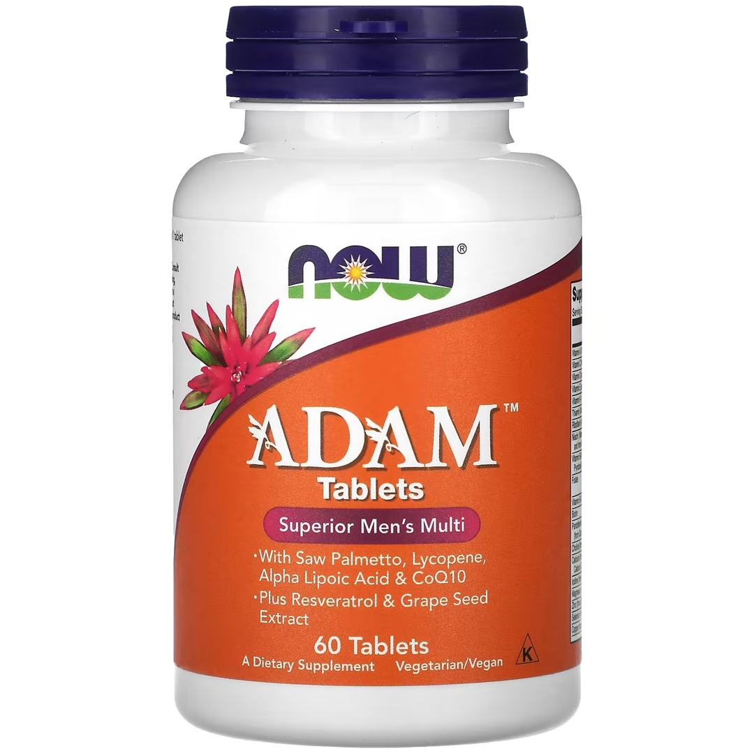 NOW ADAM(TM) MALE MULTI 60 tabs