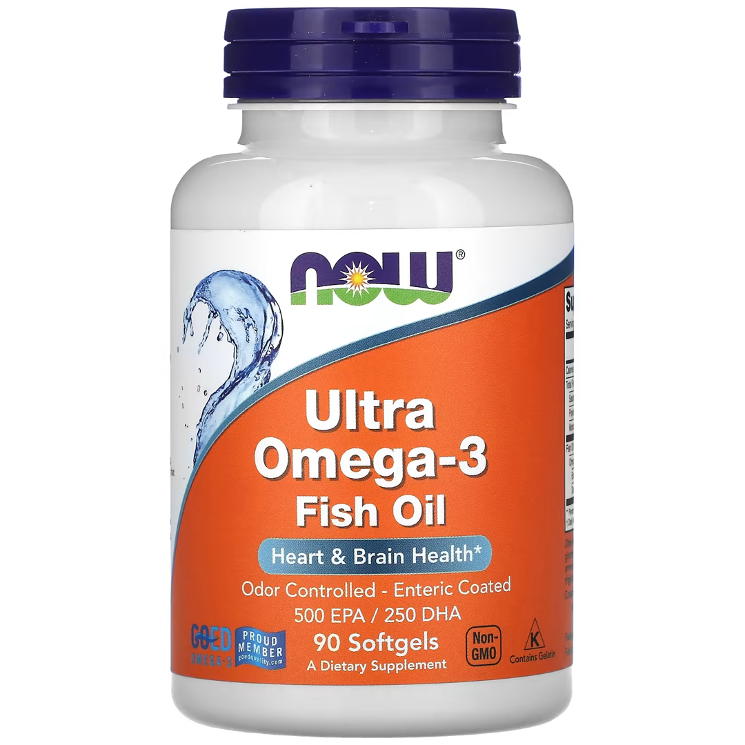 NOW ULTRA OMEGA 3 FISH OIL 90 SGELS