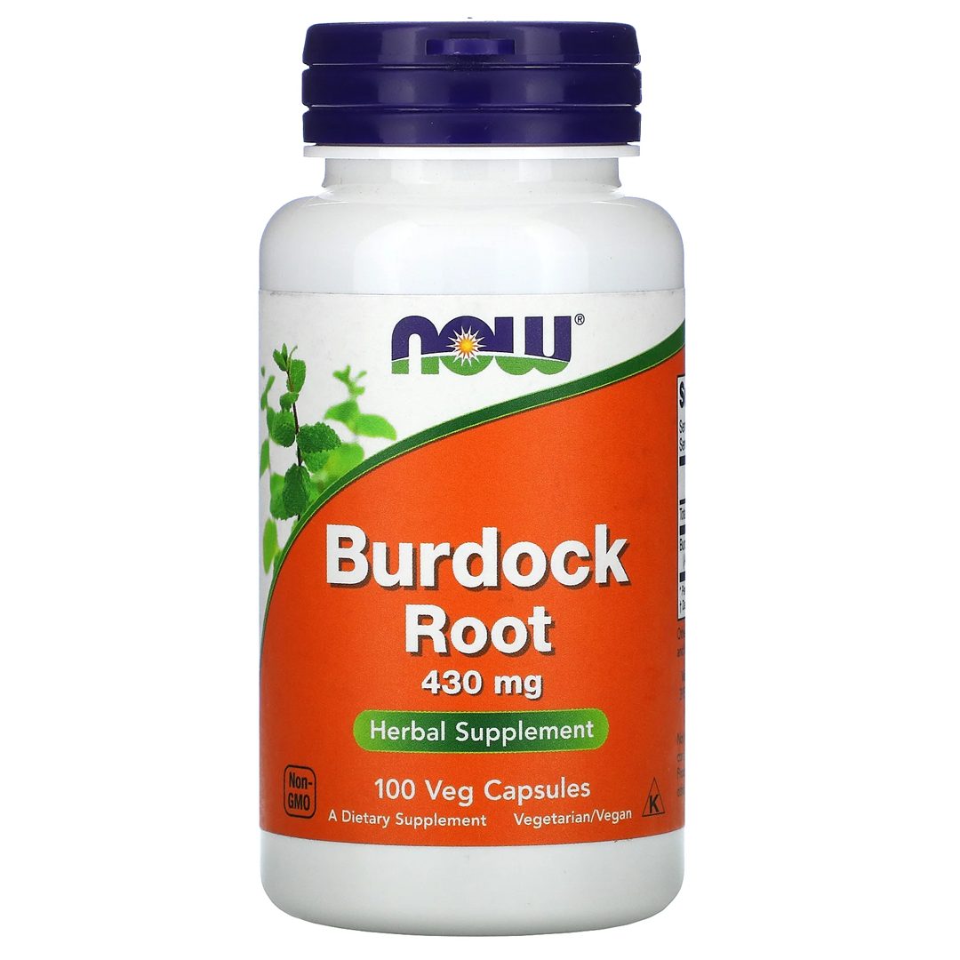 NOW BURDOCK ROOT 430 მგ 100 VCAPS