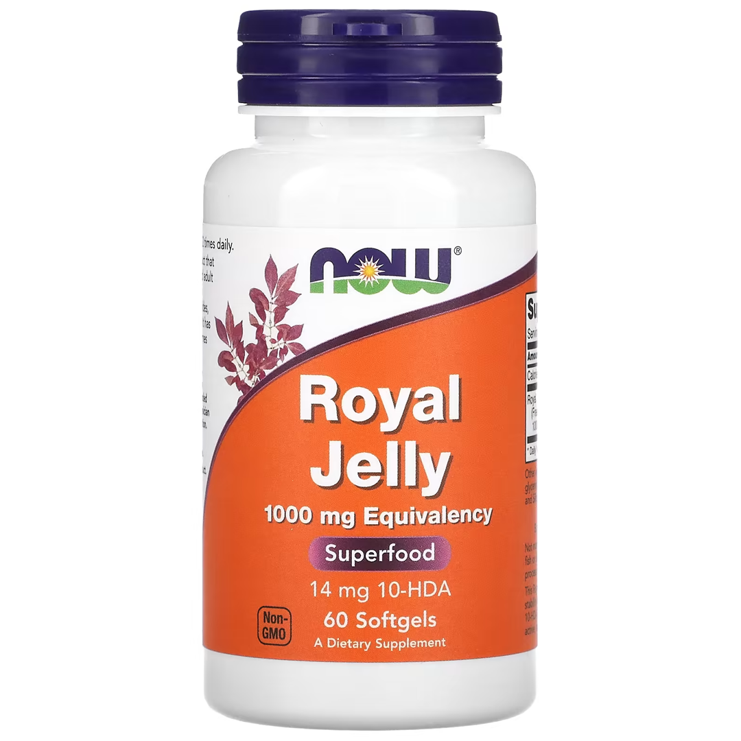 NOW ROYAL JELLY 1000მგ 60 სგელი