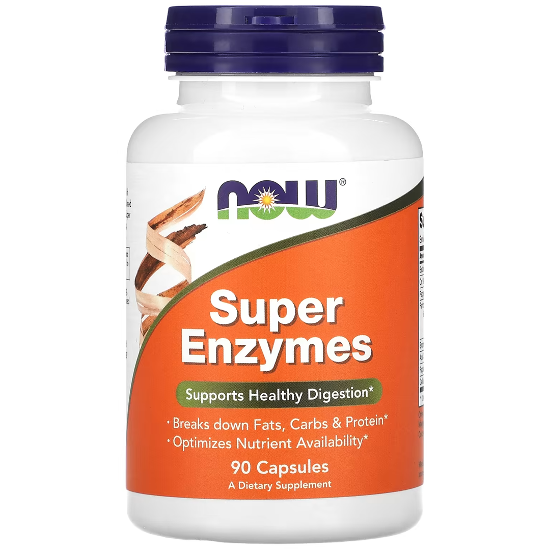 NOW SUPER ENZYME CAPS 90 CAPS