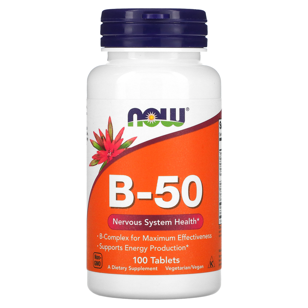 NOW B-50 100 TABS