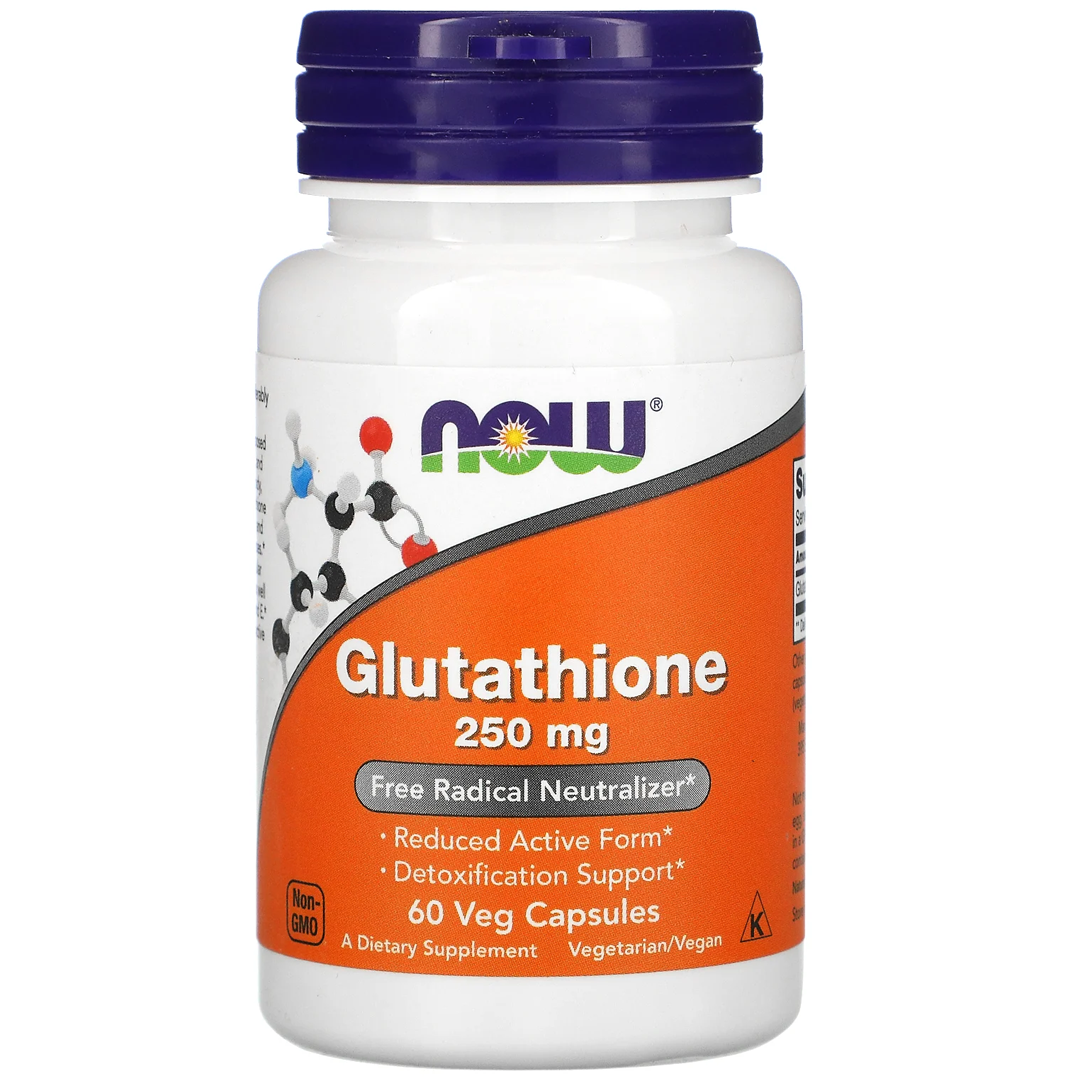 NOW GLUTATHIONE 250 მგ 60 VCAPS