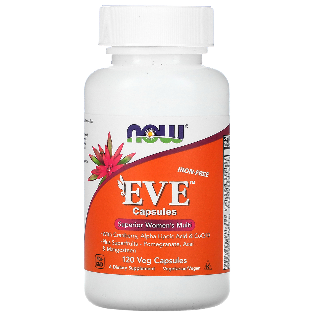 NOW EVE WOMAN'S MULTI 120 VCAPS