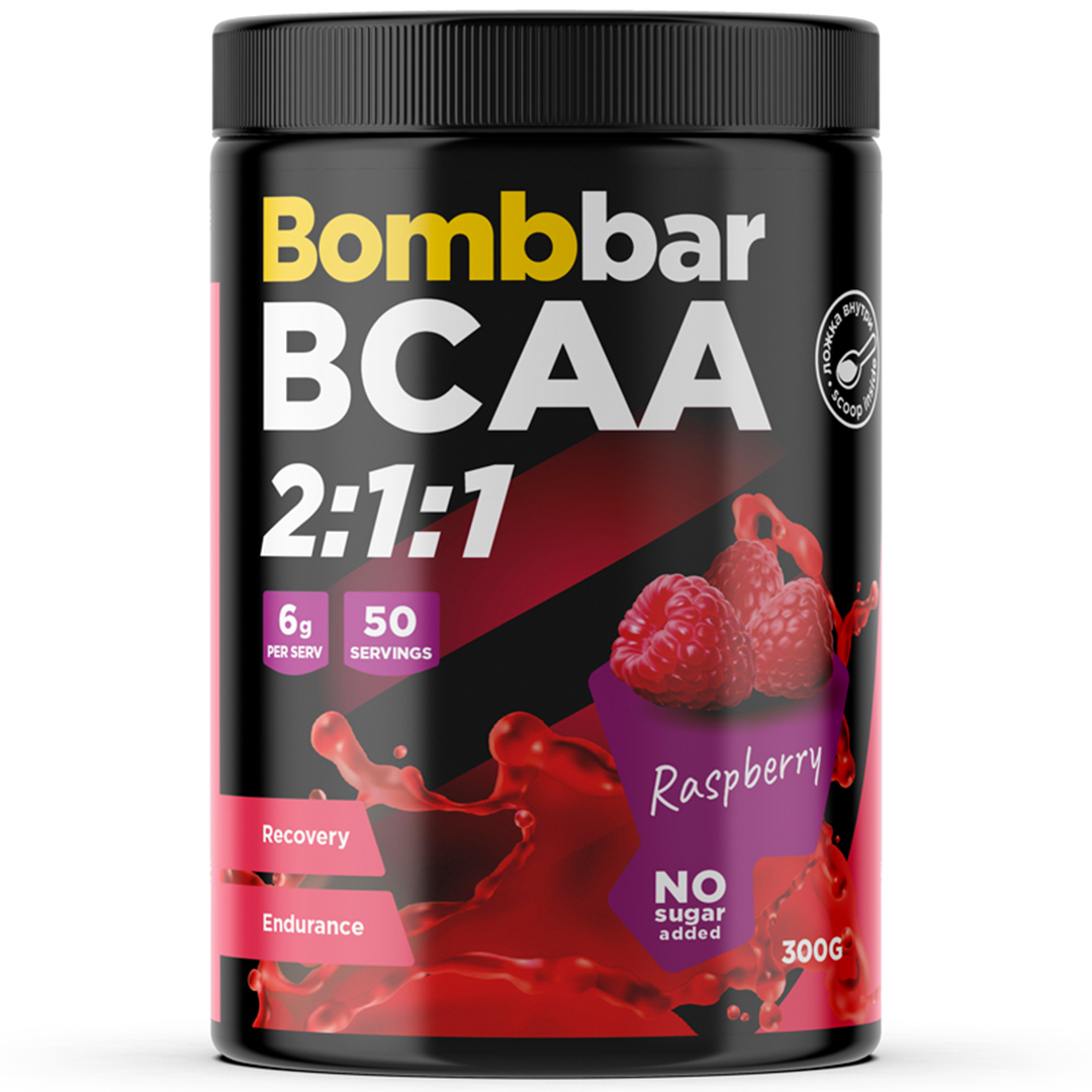 BOMBBAR BCAA ფხვნილი დიეტური დანამატი 300გრ