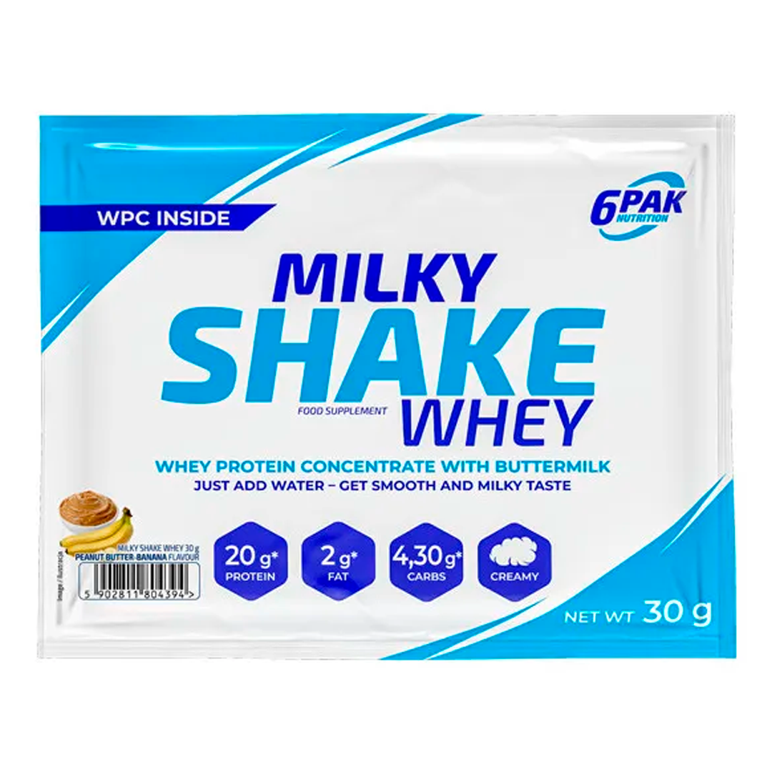 6PAK MILKY SHAKE WHEY 30გრ