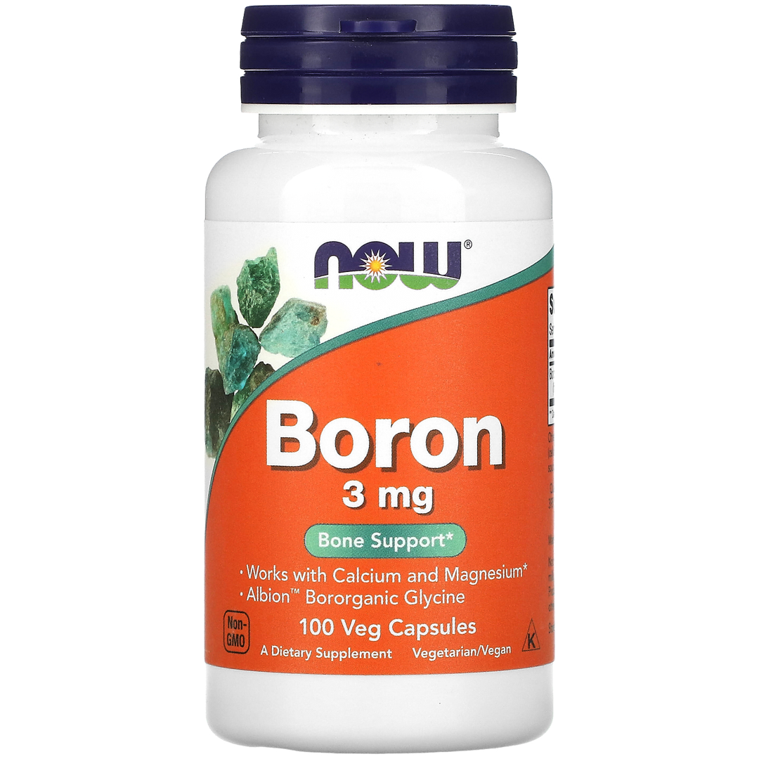 NOW BORON 3 მგ 100 VCAPS