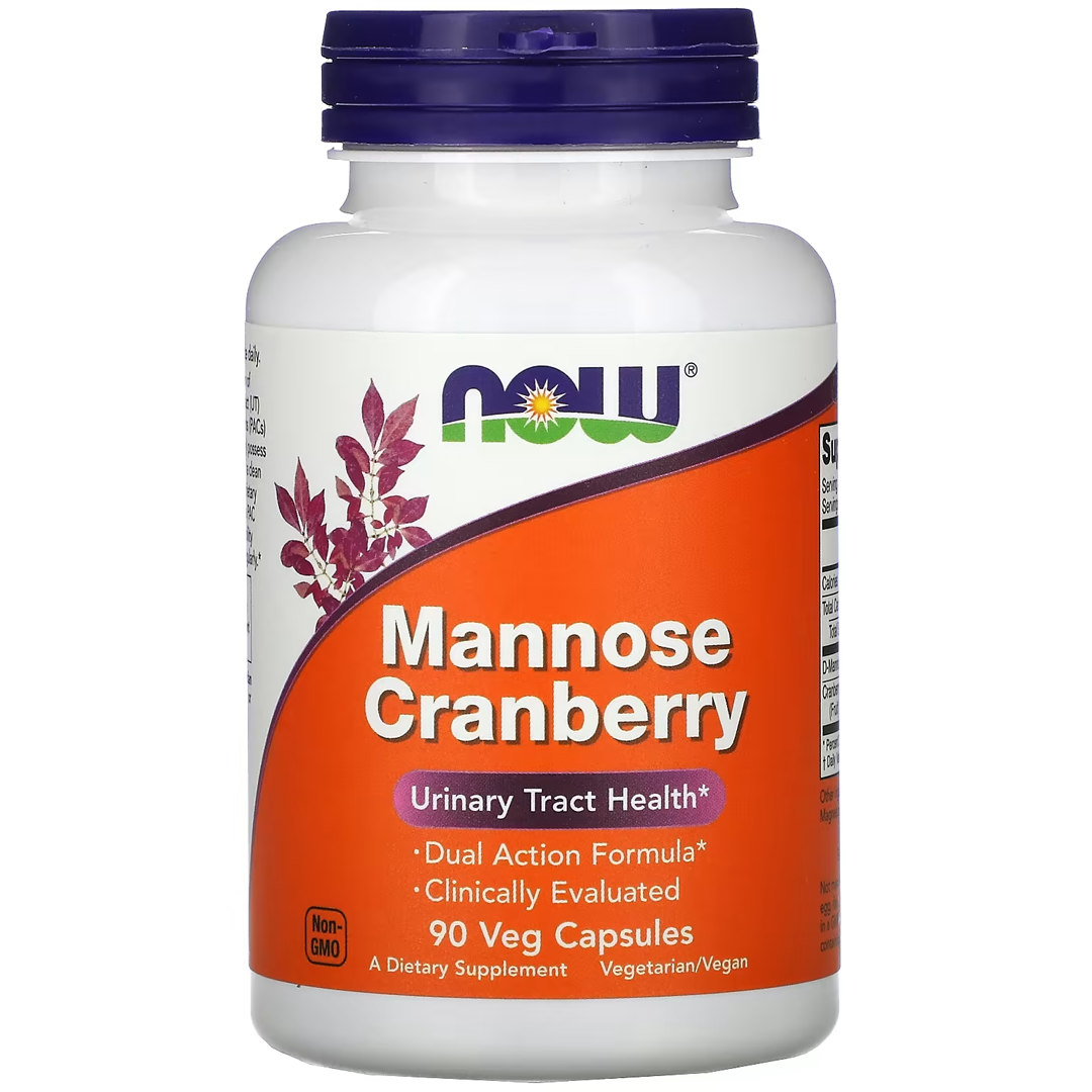 NOW MANNOSE CRANBERRY 90 VCAPS