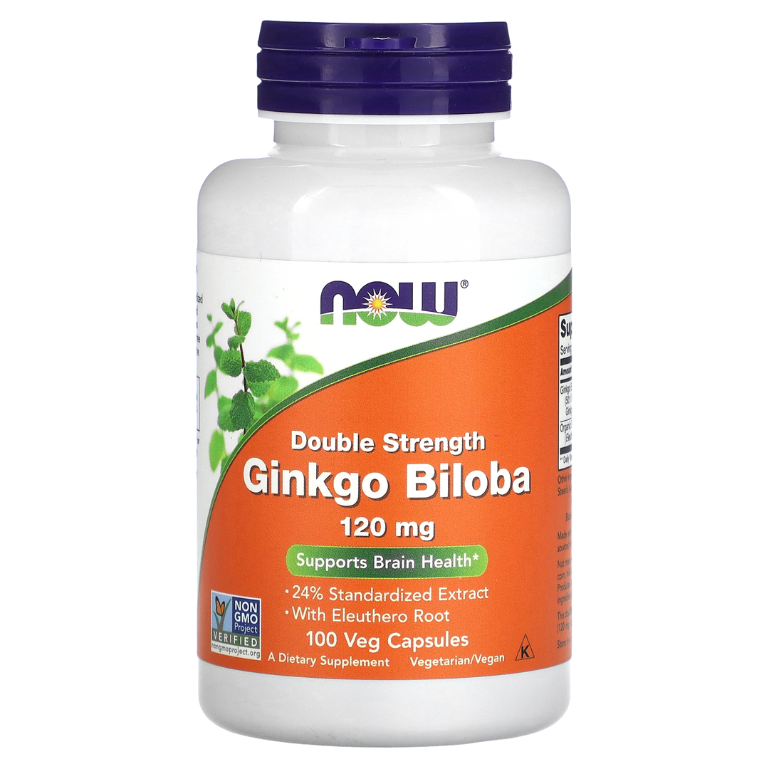 NOW GINKGO BILOBA 120 მგ 100 VCAPS