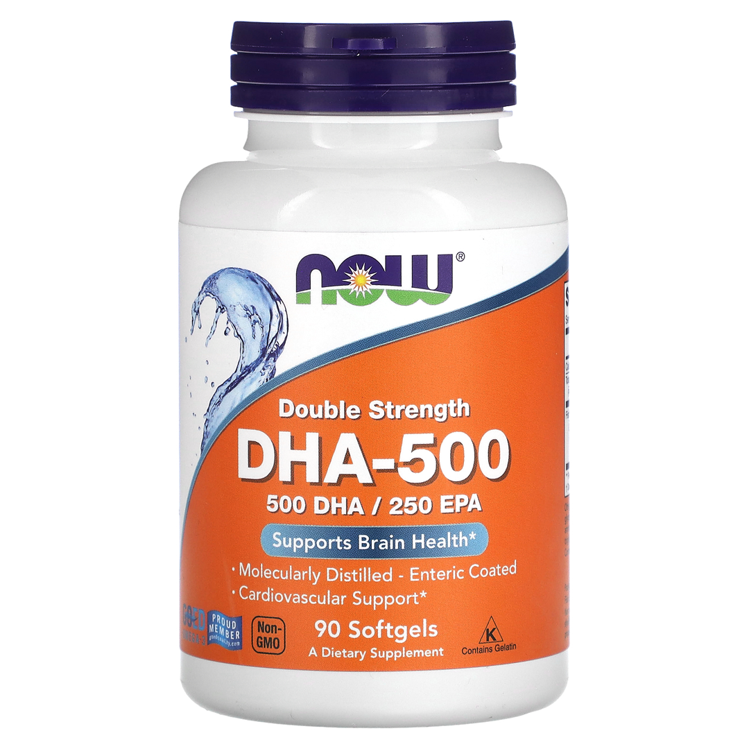 NOW DHA- 500 მგ 90 SGELS