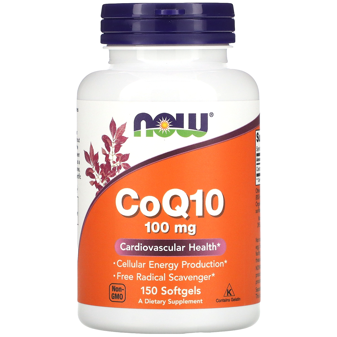 NOW COQ10 100 მგ 150 SGELS