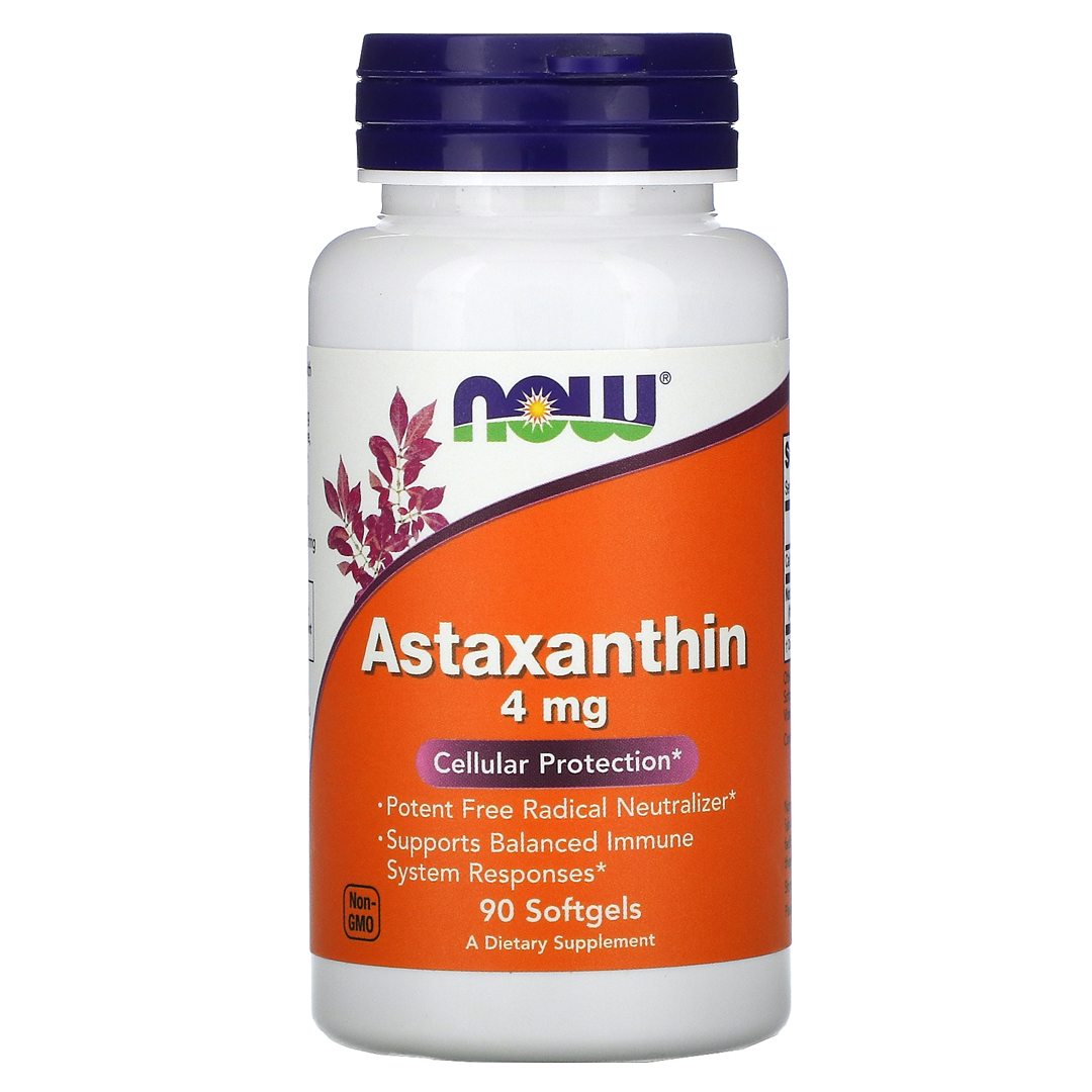 NOW ASTAXANTHIN 4 MG 90 SGELS