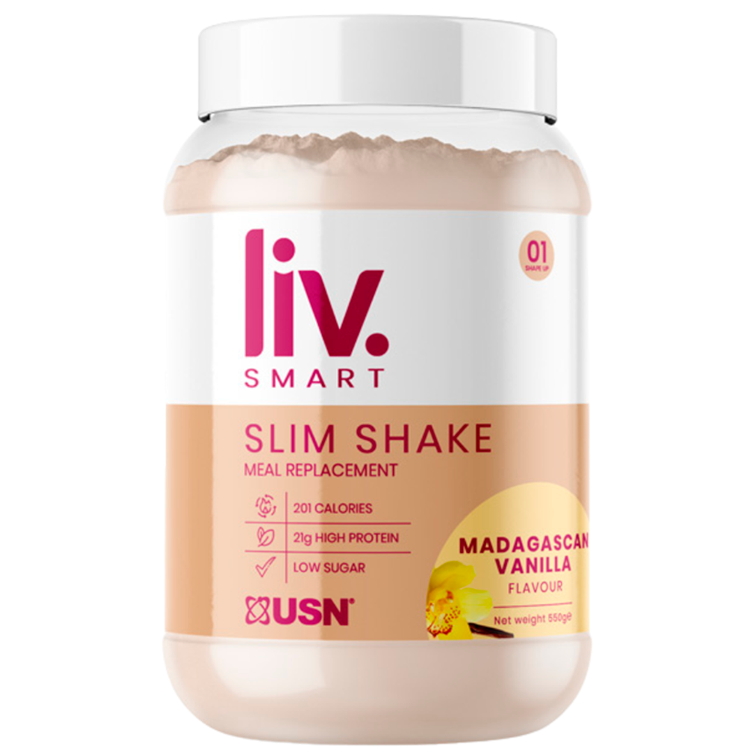 USN Liv.Smart Slim Shake საჭმლის შემცვლელი 550გრ