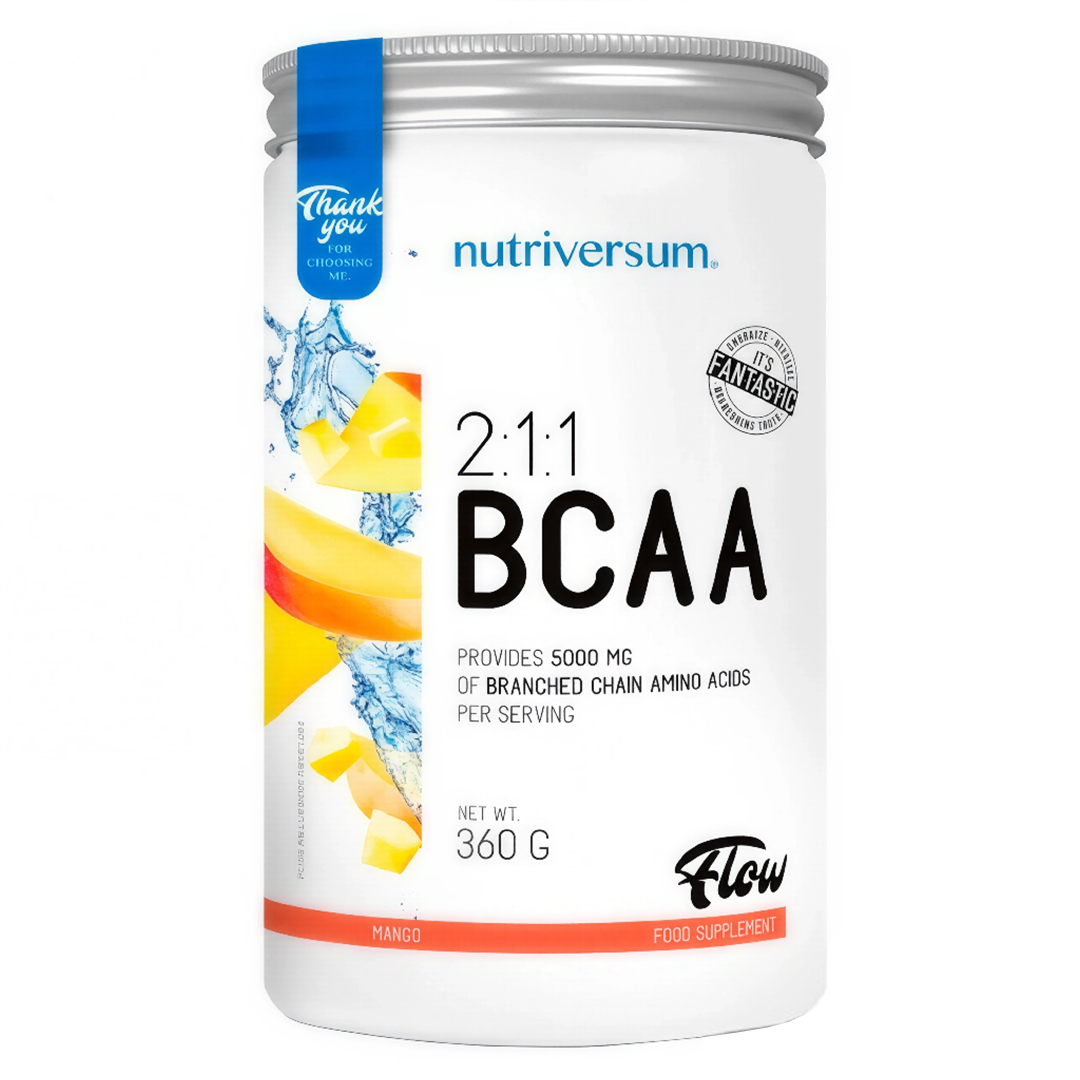 ნუტრივერსი - FLOW - 2:1:1 BCAA RUS 360 გ
