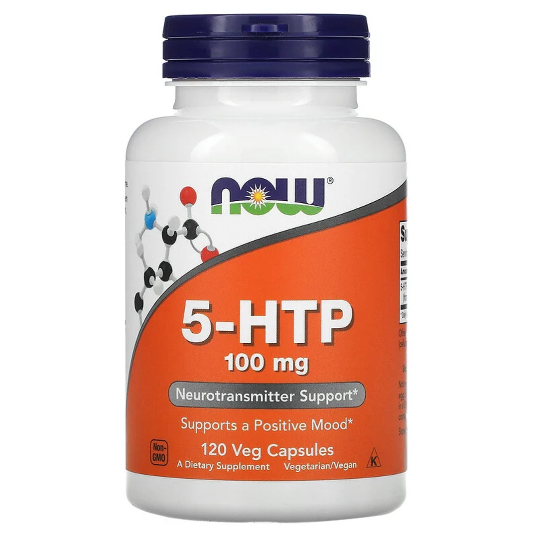 NOW 5-HTP 100 მგ 120 VCAPS